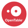 Logo for the Open Table, as a button to make a dinner reservation