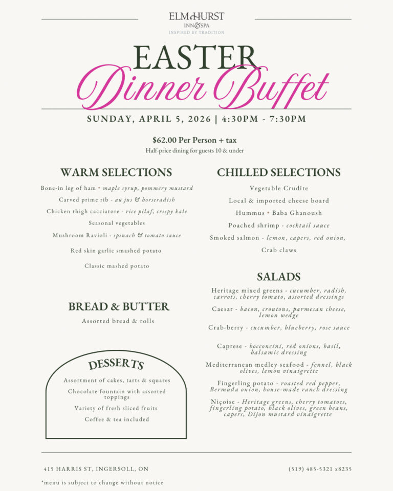 Easter Dinner buffet