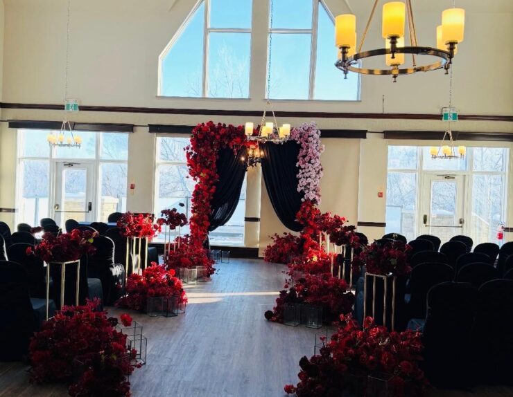 James Harris Wedding Setting